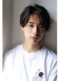 『力石サトシ』波巻き束感ショートツーブロックマッシュ