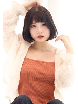 シロフ シンジュク(shirof shinjuku) 【韓国ヘア】ボブスタイル/顔まわりカット/イルミナカラー