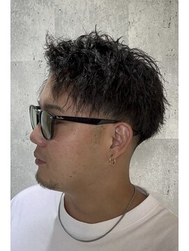 バレッタガーデン(VALETTA GARDEN) ツイストパーマ（ツーブロック/メンズ/パーマ/ブリーチ/眉毛）