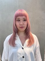 ヴィオットバイサロン(Viot by Salon)&nbsp;ホワイトピンクカラー・顔周りフェイスレイヤー