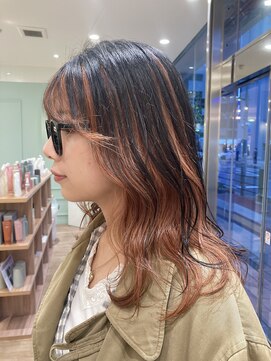 モリオフロムロンドン 大宮店(morio from London) アンブレラカラー×オレンジ