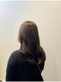 韓国風コテ巻き