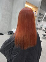 ヘアサロン ドット トウキョウ カラー 町田店(hair salon dot. tokyo color) デザインカラー/レイヤーカット/ウェットヘア/オリーブベージュ