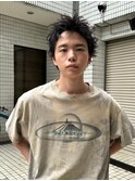 アップバング/束感ショート/ツーブロックマッシュ/コンマヘア