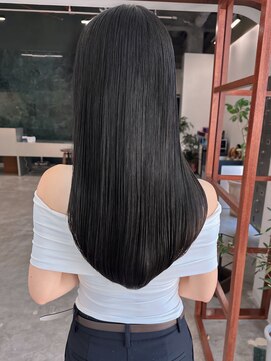 ソピ バイ インビテーション(sopi by invitation) “NARUOKA”地毛風カラー/グレーブラック/ブルーブラック/秋色