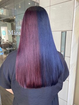 ミラージュ 船橋(Miraju) ツートンカラー[船橋/エクステ/ダブルカラー]