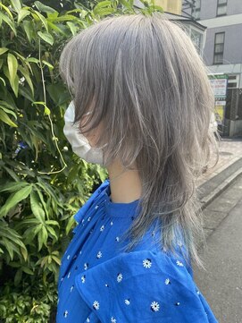 テーラヘアー 稲毛店(TELA HAIR) グレー☆ウルフ