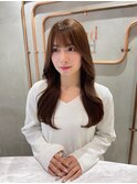 ウェーブミディアムメルティカラー×レイヤーカット韓国[錦糸町]