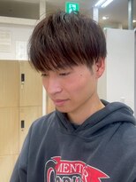 ハニー 町田(HONEY) 韓国マッシュ縮毛矯正ツーブロック刈り上げ軽め前髪矯正眉カット