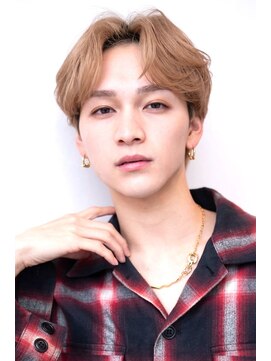 ハバナ 渋谷(HAVANA) フェザーパーマ/メンズショート/センターパート