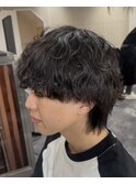 波巻きスパイラルパーマ