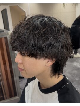 メゾンドブルー(Maison de blue) 波巻きスパイラルパーマ