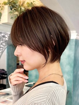 ロンド 銀座(Lond) ●杉浦くびれヘア/アプリコットオレンジ/ショート/韓国