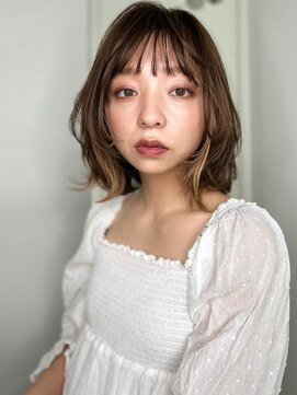 カバーヘア イヴ 戸頭店(COVER HAIR EVE) 外国人風グラデーションカラーハイライトp1戸頭10代20代30代