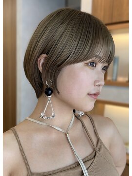 アビー(ABBEY4) コンパクトショート/丸みショート/ショートカット/前髪あり