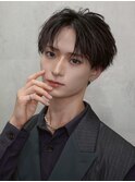 フェザーショート/メンズカット/ツーブロック/ビジネスマン