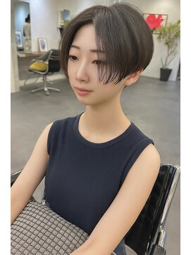 オウル(Owll) 【Owll】石田学史大阪グレージュ刈り上げショート20代30代40代