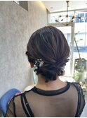 【COS/平塚/加藤】パーティヘアセット〇ふんわりシニオン