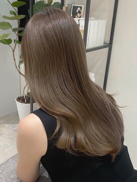 エル バイ アンキシム(elu by AHNKISM) 韓国風レイヤーカット顔まわり髪質改善心斎橋