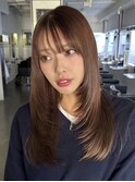 レイヤーカットハッシュレイヤーハッシュカット顔まわりレイヤー