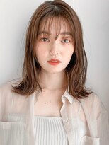 リヤン 表参道(lyann)&nbsp;うる艶髪小顔くせ毛風カールイメチェンクラゲヘアーセミディ