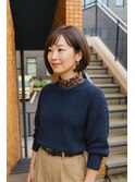まわりと差がつく大人ショート×ラベンダーベージュ白髪染め