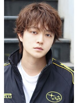 クーエフー(coo et fuu) スパイラルパーマナチュラルマッシュウルフシースルーバング