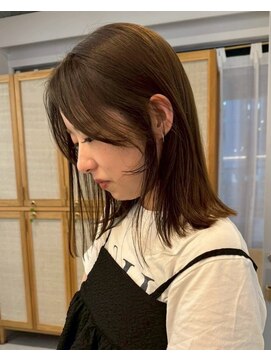 ミディアムストレート