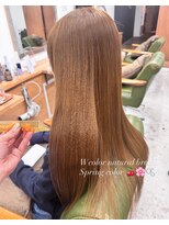 ロッソ ヘアアンドスパ 獨協大学前店(Rosso Hair&SPA)&nbsp;春色カラー