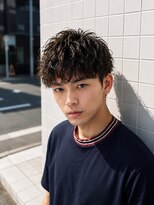 ゼロスバーバー(0's BARBER SHOP) 束感黒髪マッシュ人気流行ナチュラル無造作メンズ