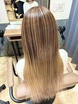 テーラヘアー 袖ヶ浦2号店(TELA HAIR)&nbsp;【派手髪】ベージュバレイヤージュ