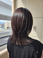 スーリール 野芥店(Sourire)&nbsp;大人可愛いミディアムウルフ