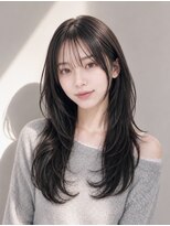 ネオリーブウリ 二子玉川店(Neolive uri) ダークパープルナチュラルショートミルクブラウン