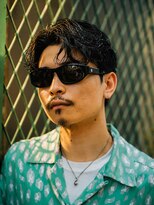 オーシャントーキョーオーバー 渋谷(OCEAN TOKYO OVER) 大人ウェットショート ニュアンスパーマ フェザー