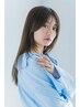 湿気に負けない髪作り!カット+顔回りの縮毛矯正+Tr ¥14000