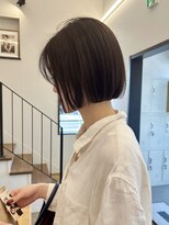 ペイジヘアー(paige hair) 切りっぱなしボブ/フレンチボブ/透明感カラー