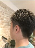ナチュラルツーブロック