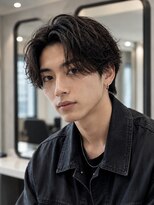 ジル バイ ジゼル 博多店(JILL by GiseL) men'sカット/センターパート/マッシュ/ニュアンスパーマ