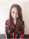 大人に似合うロングヘア