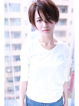 クラウドゼロ(Cloud zero) ノーバング小顔ショートヴァイオレット【Cloud zero】