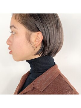 ナヌーク シブヤ(nanuk shibuya) 【nanuk＊sano】アンニュイカラー ×ボブ