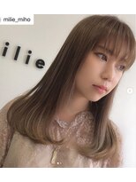ヘアサロン ミリエ(HAIR SALON milie)&nbsp;ナチュラルグラデーションカラー