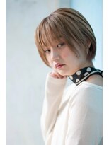 ブロッサム 朝霞台店(Blossom)&nbsp;【ブロッサム朝霞台】小顔に見える耳かけ横顔丸みショートボブ