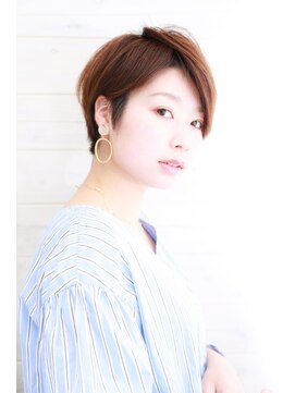 オーシャン(Ocean) [OCEAN Hair&Life]大人可愛い☆ベリーショート☆ネイビーカラー