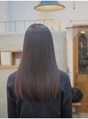サラサラストレートヘア