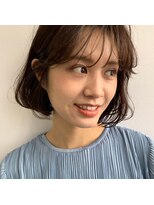 ローウェ 沖縄新都心(Louwe)&nbsp;小顔丸みショートボブシースルー☆[おもろまち駅/沖縄新都心]