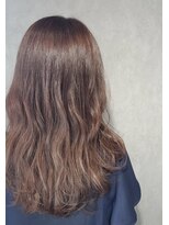 キューズ 津田沼(cue's)&nbsp;透明感◎モノトーンピンク/上品ハイライト/大人巻き[津田沼]