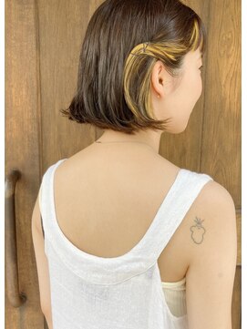 ノーカ 代官山(nohka) さりげないインナーカラー