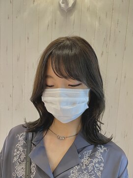 ラ ブランシュ 大宮(La Blanche) 大宮/似合わせカット/アースカラー/くびれヘア/デザインカラー