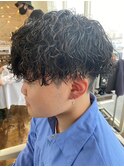 滋賀、南草津、メンズ美容室、波巻きツイストスパイラルパーマ